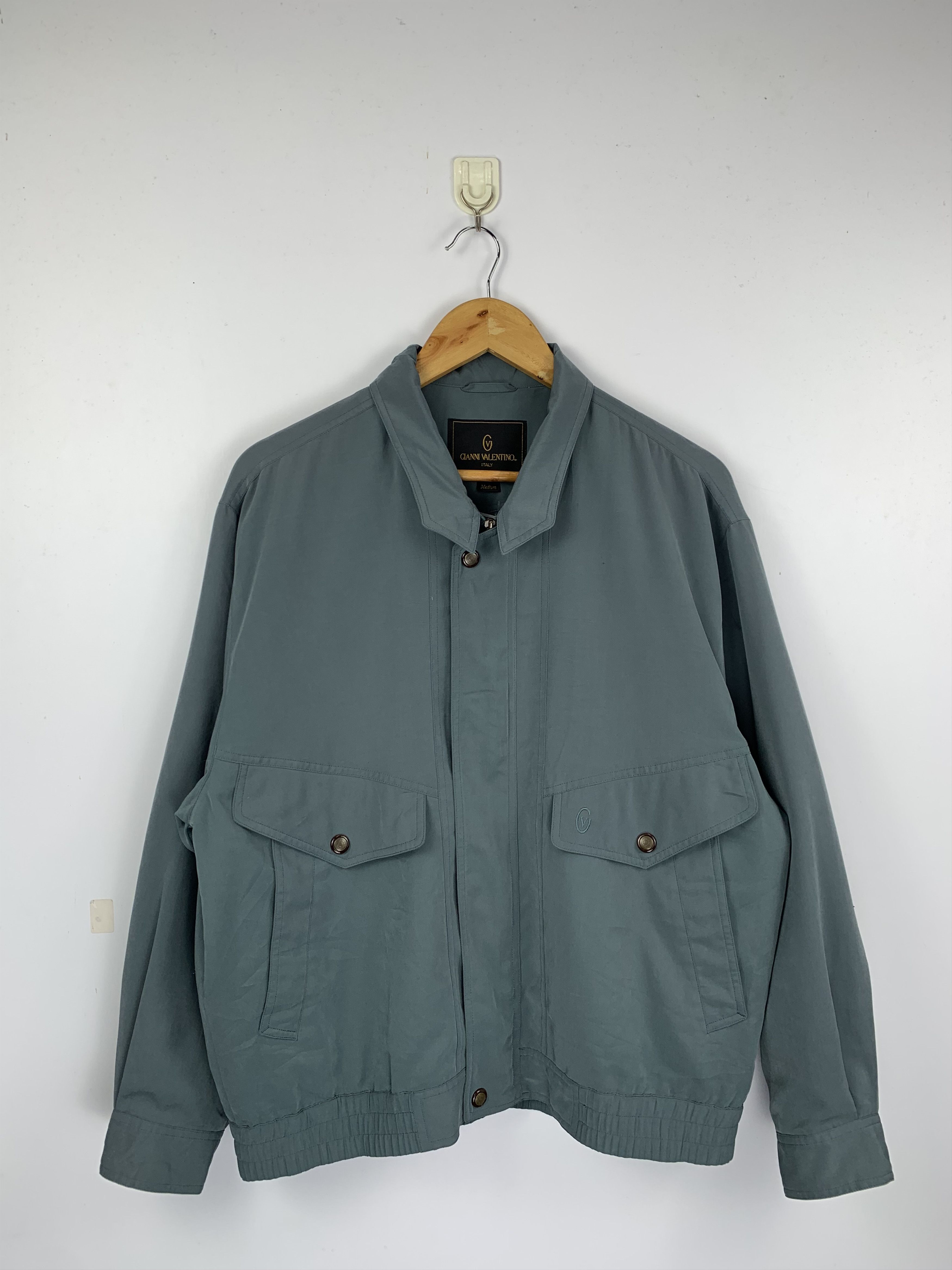 Gianni Valentino Vintage Gianni Valentino Light bomber Jacket J1593 Size US M / EU 48-50 / 2 - 1 Thumbnail