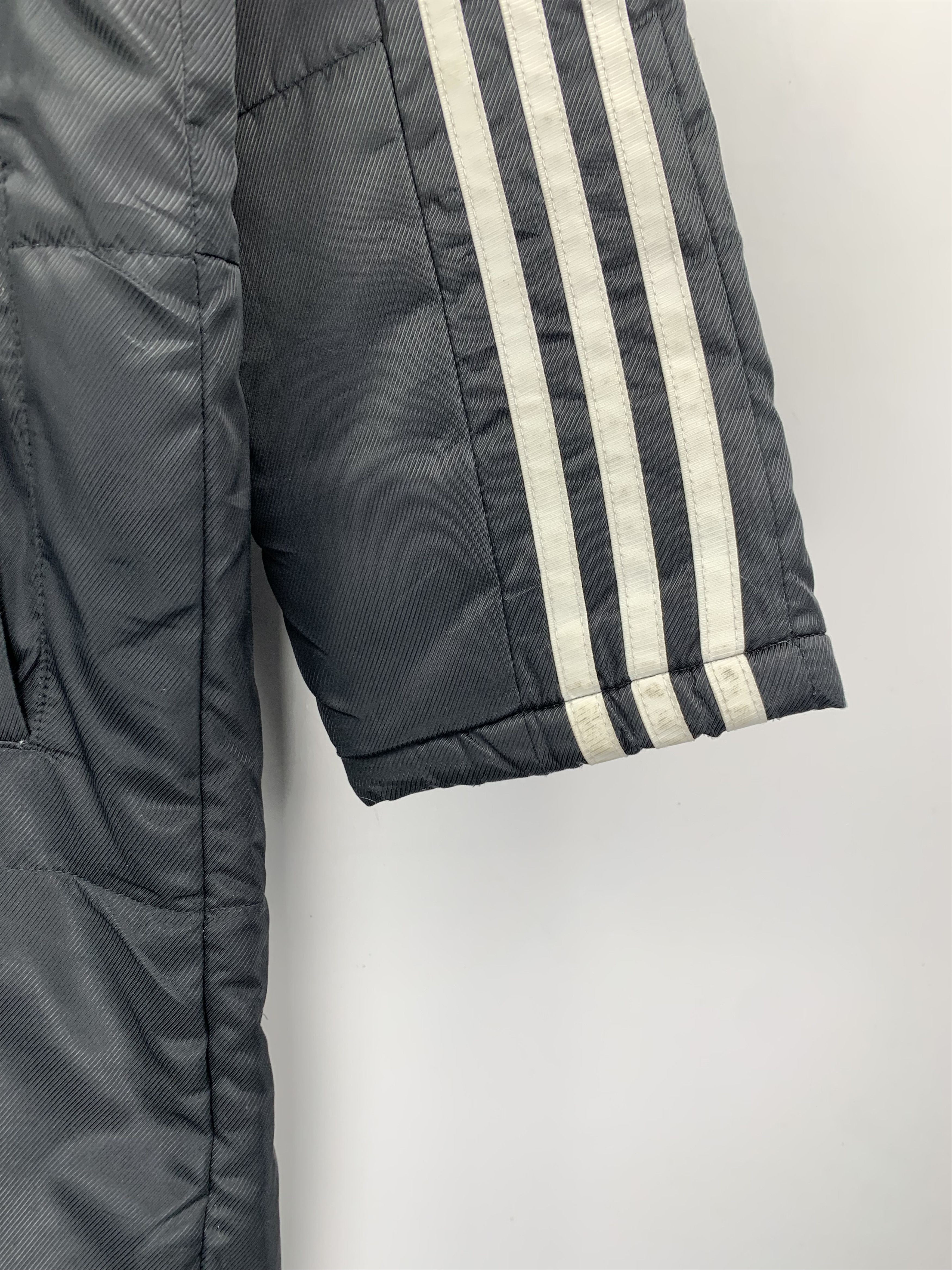 Adidas Vintage 90s Adidas Sherpa Long Jacket J1594 Size US L / EU 52-54 / 3 - 8 Thumbnail