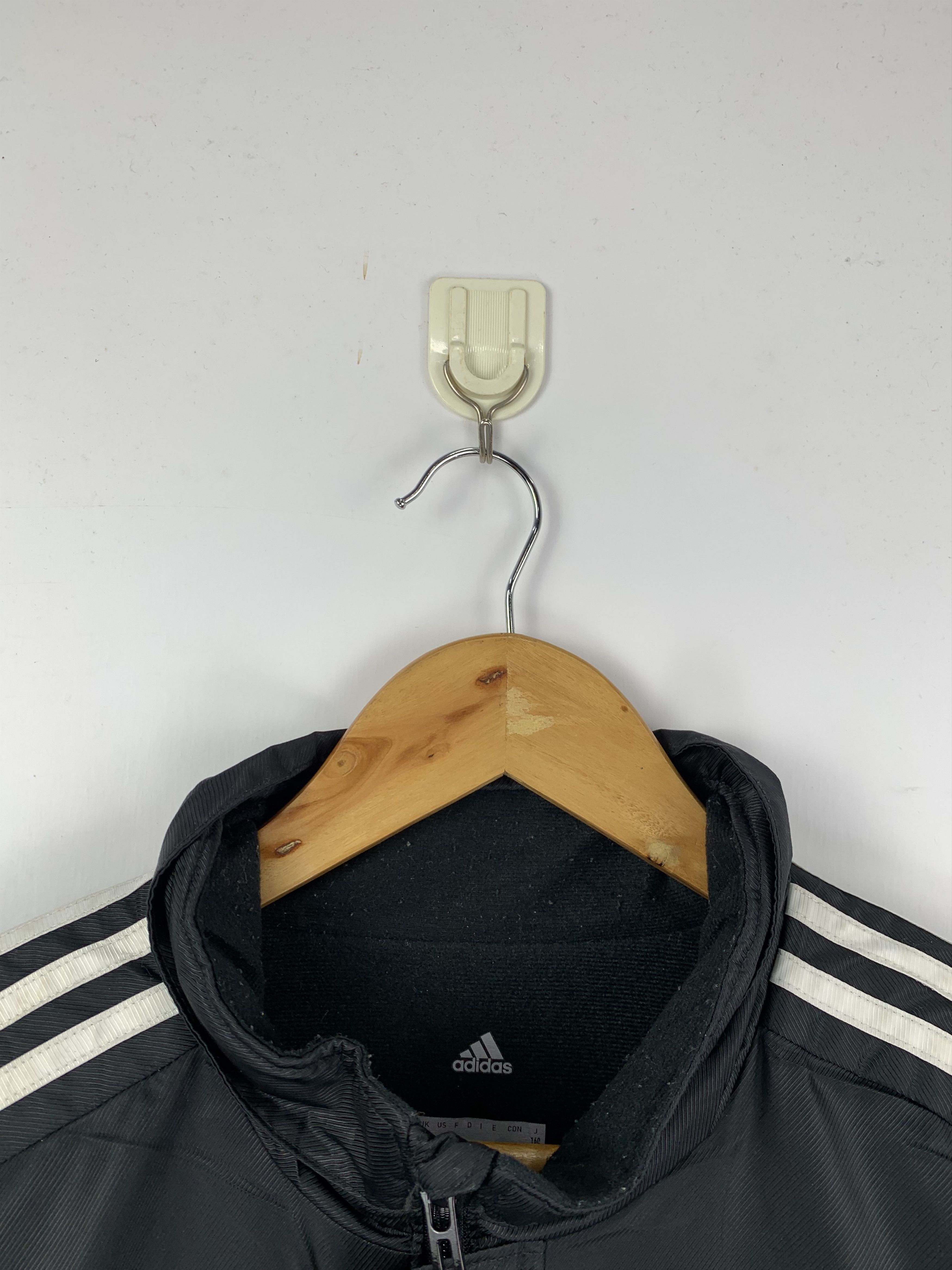 Adidas Vintage 90s Adidas Sherpa Long Jacket J1594 Size US L / EU 52-54 / 3 - 10 Thumbnail