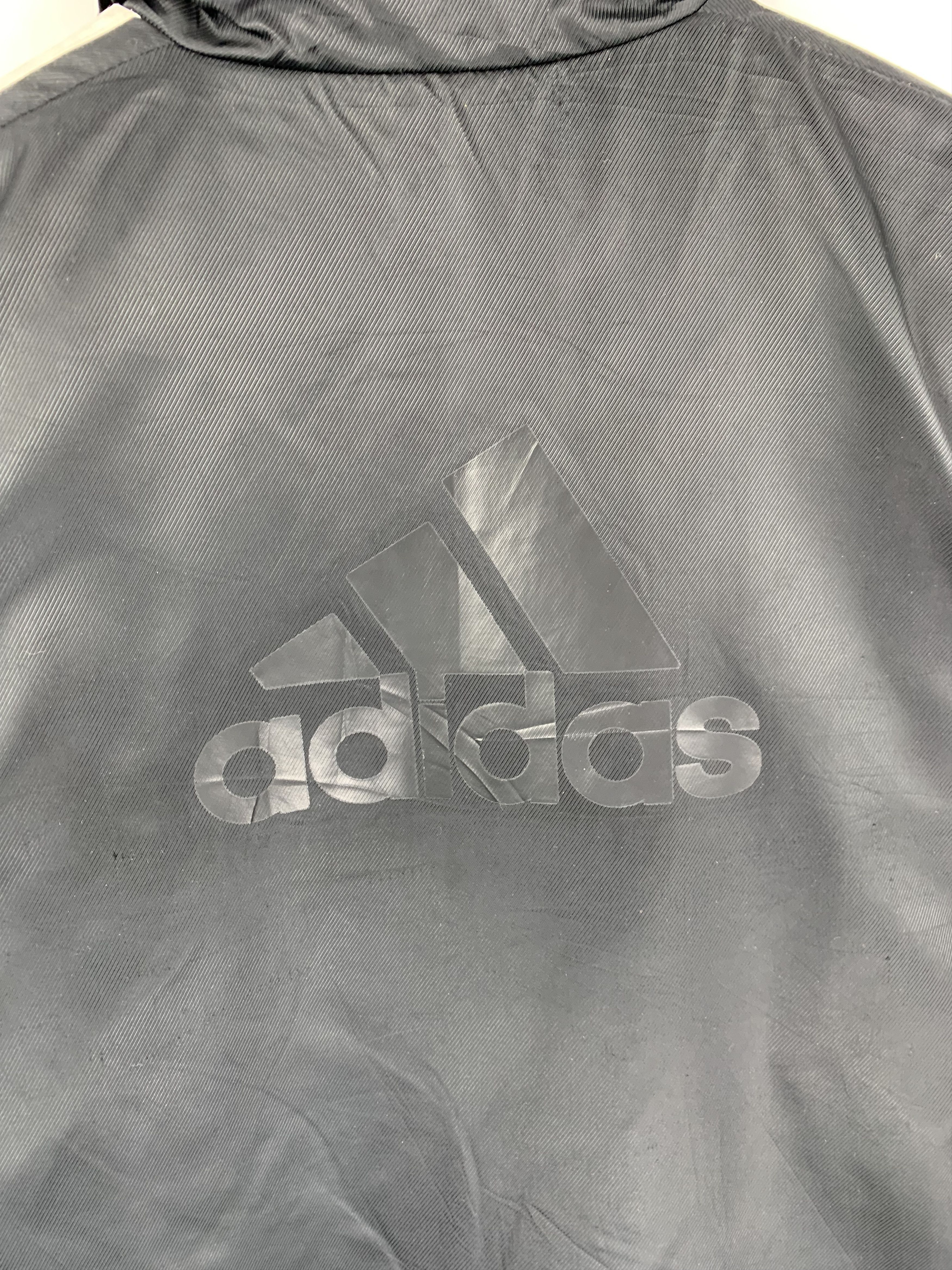 Adidas Vintage 90s Adidas Sherpa Long Jacket J1594 Size US L / EU 52-54 / 3 - 13 Thumbnail