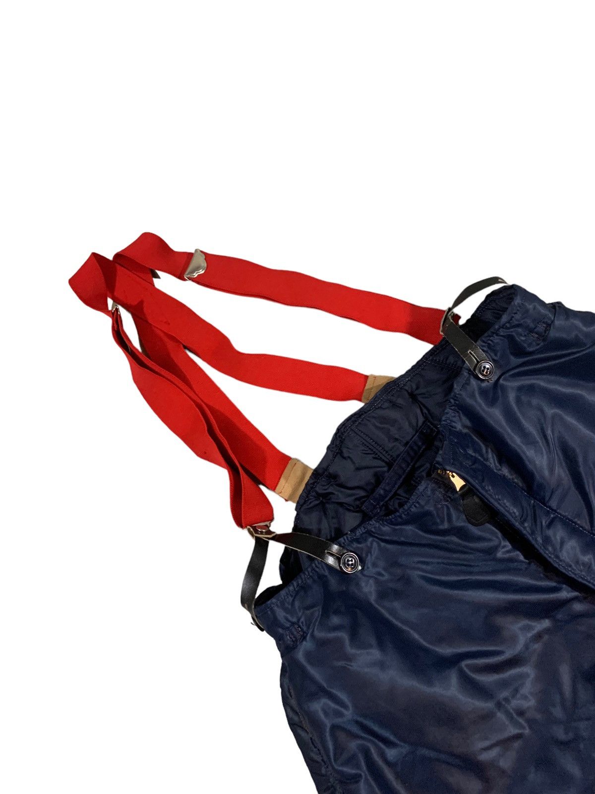 Vintage Vintage 50s USAF F-1A Trousers Navy Blue With Suspenders Size US 38 / EU 54 - 3 Thumbnail