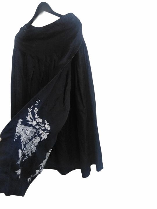 Comme des Garcons × Comme des Garcons Homme Plus AD2001 SS CDG Tricot Maxi Skirt Size 29" - 3 Thumbnail