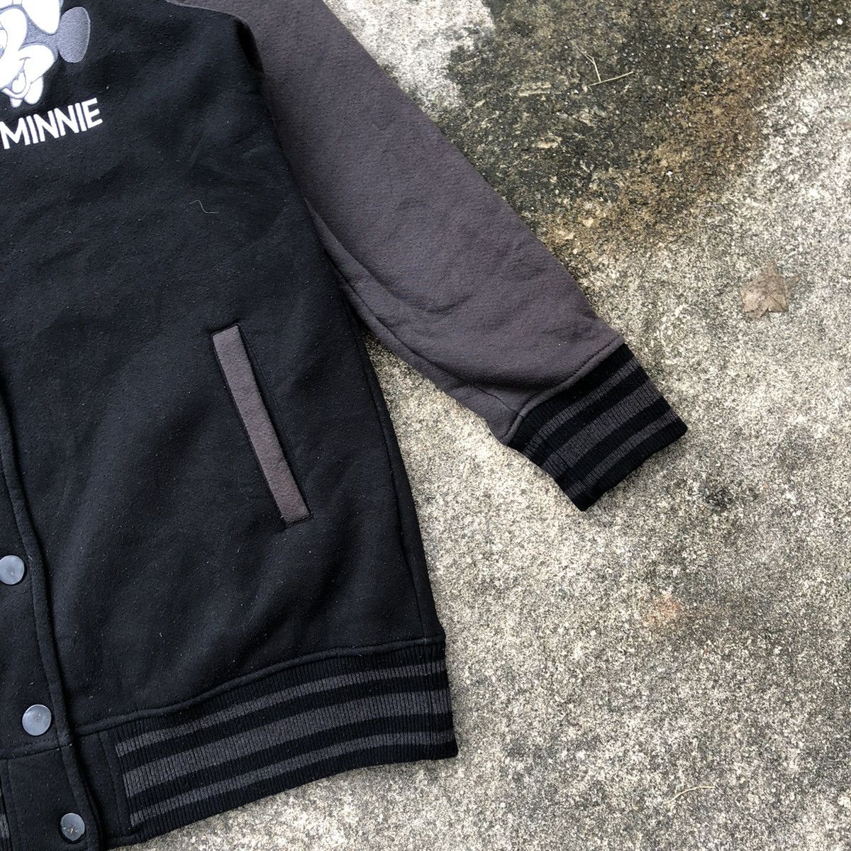 Disney × Mickey Mouse Rare Disney Mickey And Minnie Mouse Big Print Varsity Jacket Size S / US 4 / IT 40 - 7 Thumbnail