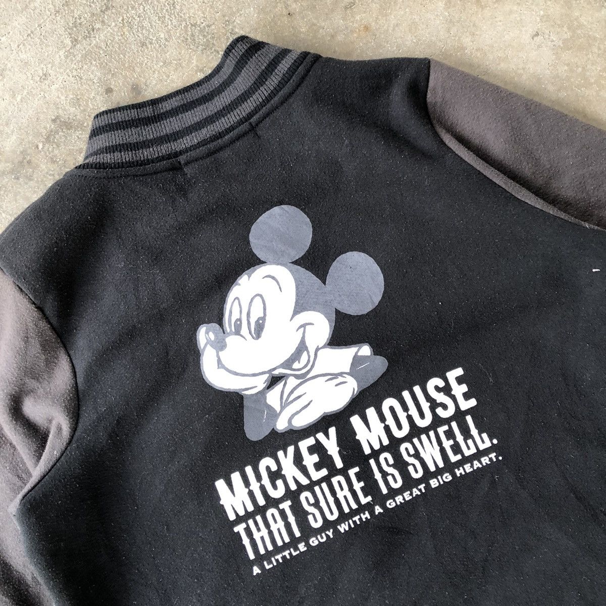 Disney × Mickey Mouse Rare Disney Mickey And Minnie Mouse Big Print Varsity Jacket Size S / US 4 / IT 40 - 5 Thumbnail