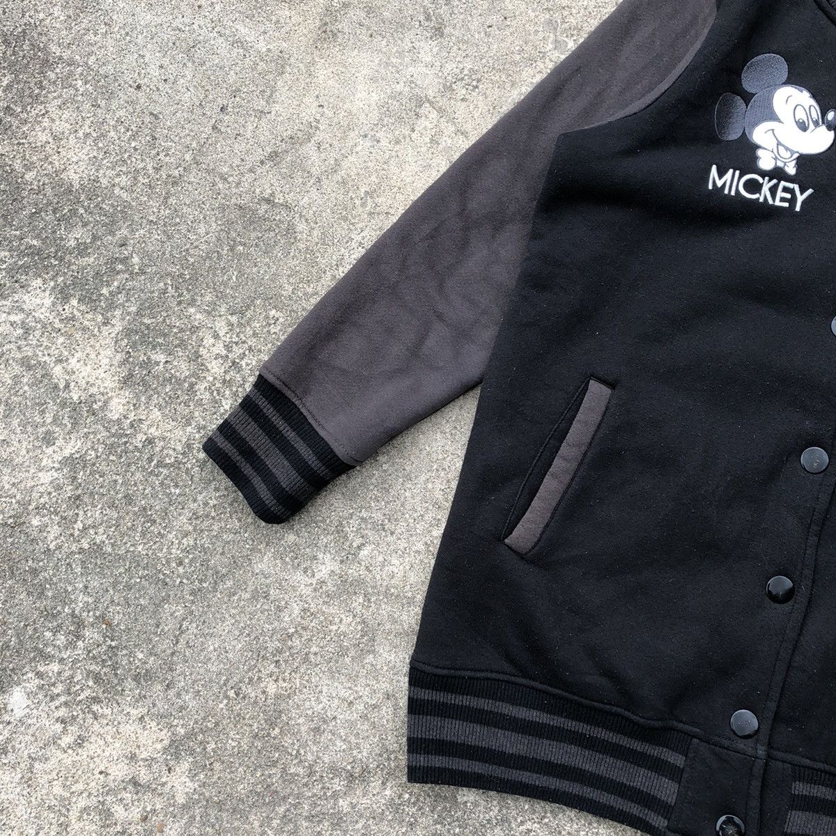 Disney × Mickey Mouse Rare Disney Mickey And Minnie Mouse Big Print Varsity Jacket Size S / US 4 / IT 40 - 9 Thumbnail
