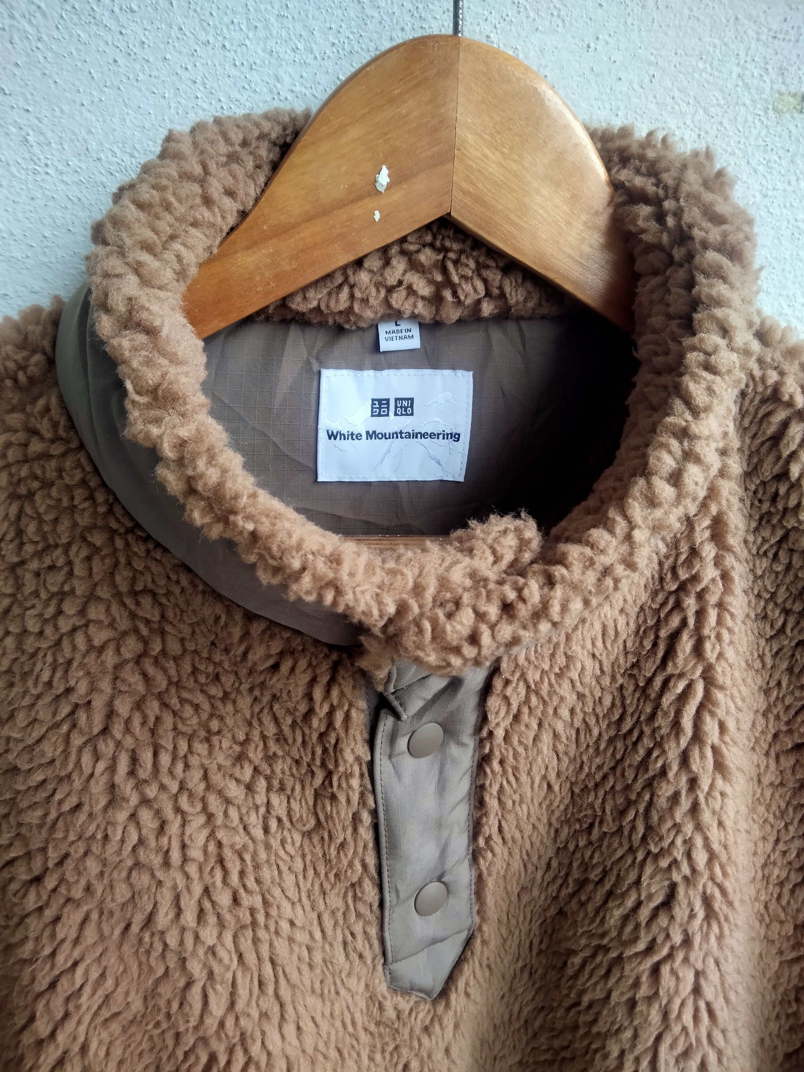 Patagonia × Uniqlo × White Mountaineering White Mounteneering Fleece Jacket Size US L / EU 52-54 / 3 - 4 Thumbnail