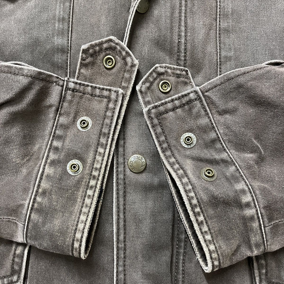 Vintage × Von Dutch Vintage 1990s Von Dutch Pockets Chore Jacket Size US L / EU 52-54 / 3 - 11 Thumbnail
