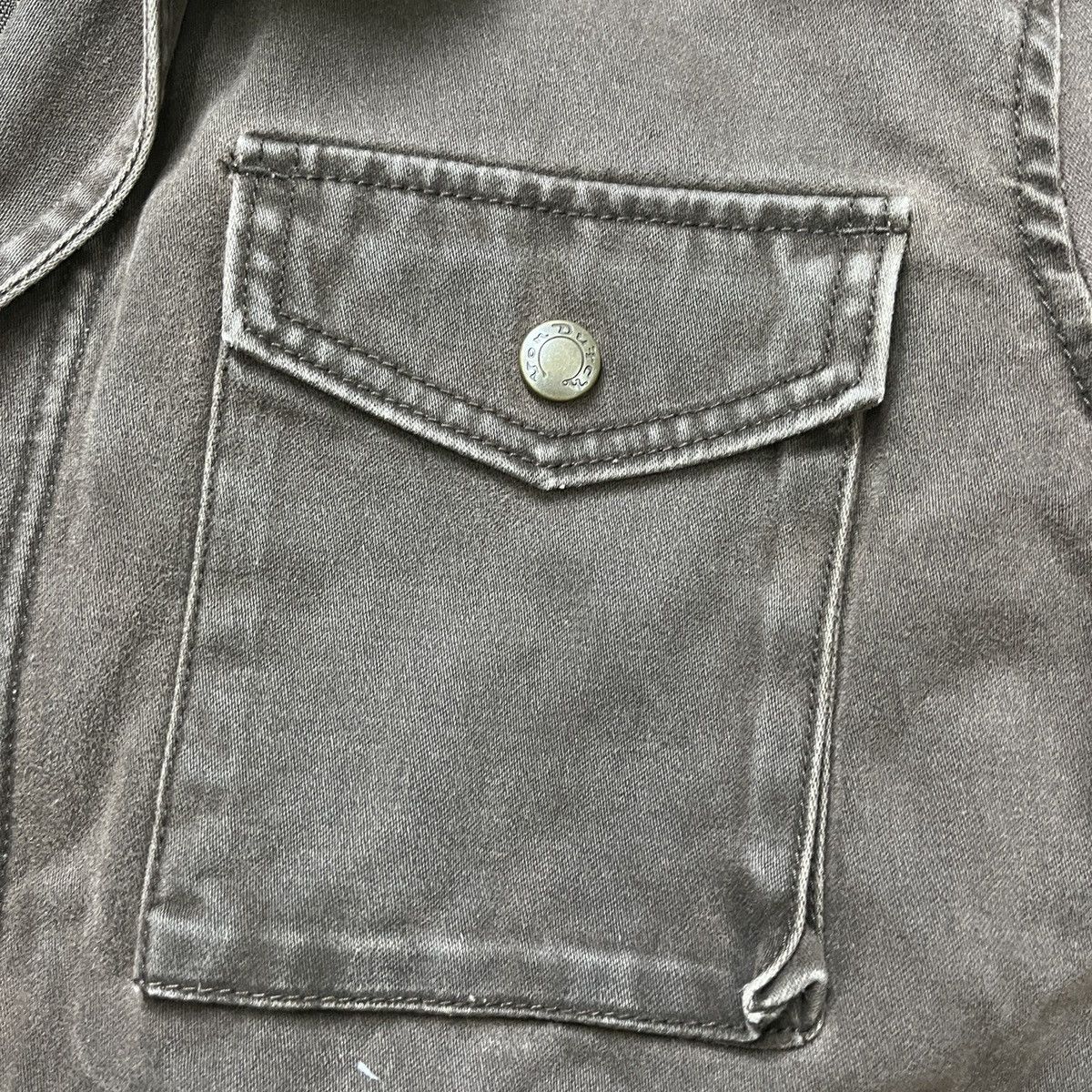 Vintage × Von Dutch Vintage 1990s Von Dutch Pockets Chore Jacket Size US L / EU 52-54 / 3 - 8 Thumbnail