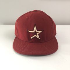 Vintage Houston Astros New Era Fitted Hat 7 5/8 – Mass Vintage