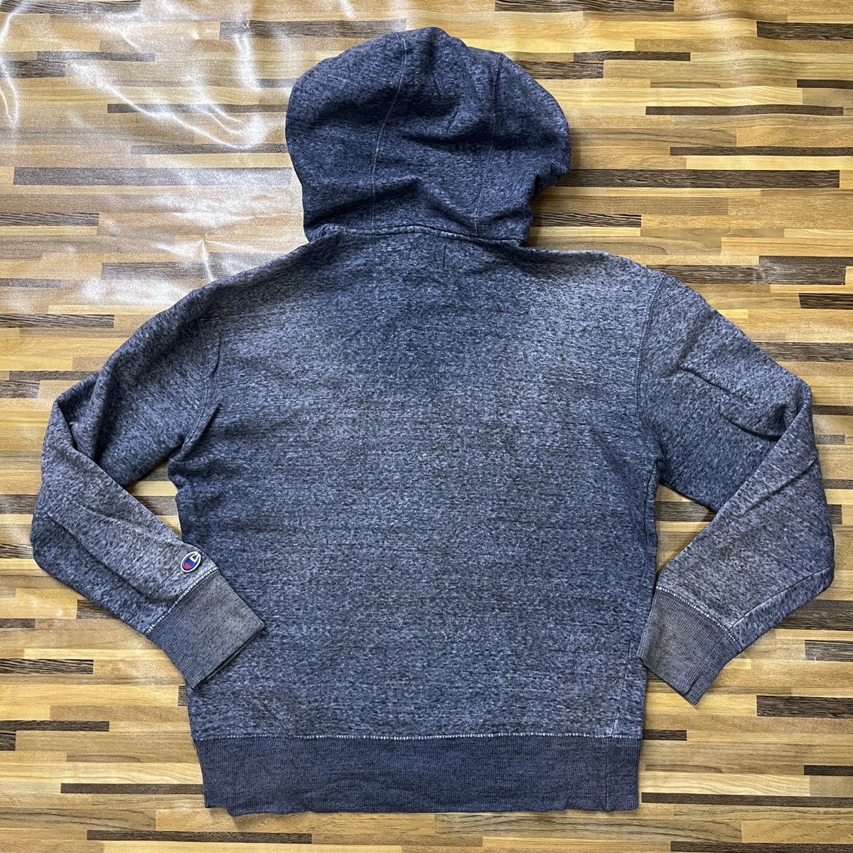 Champion × Vintage Vintage Champion New York Hoodie Flaw Sun Faded Size US M / EU 48-50 / 2 - 15 Thumbnail