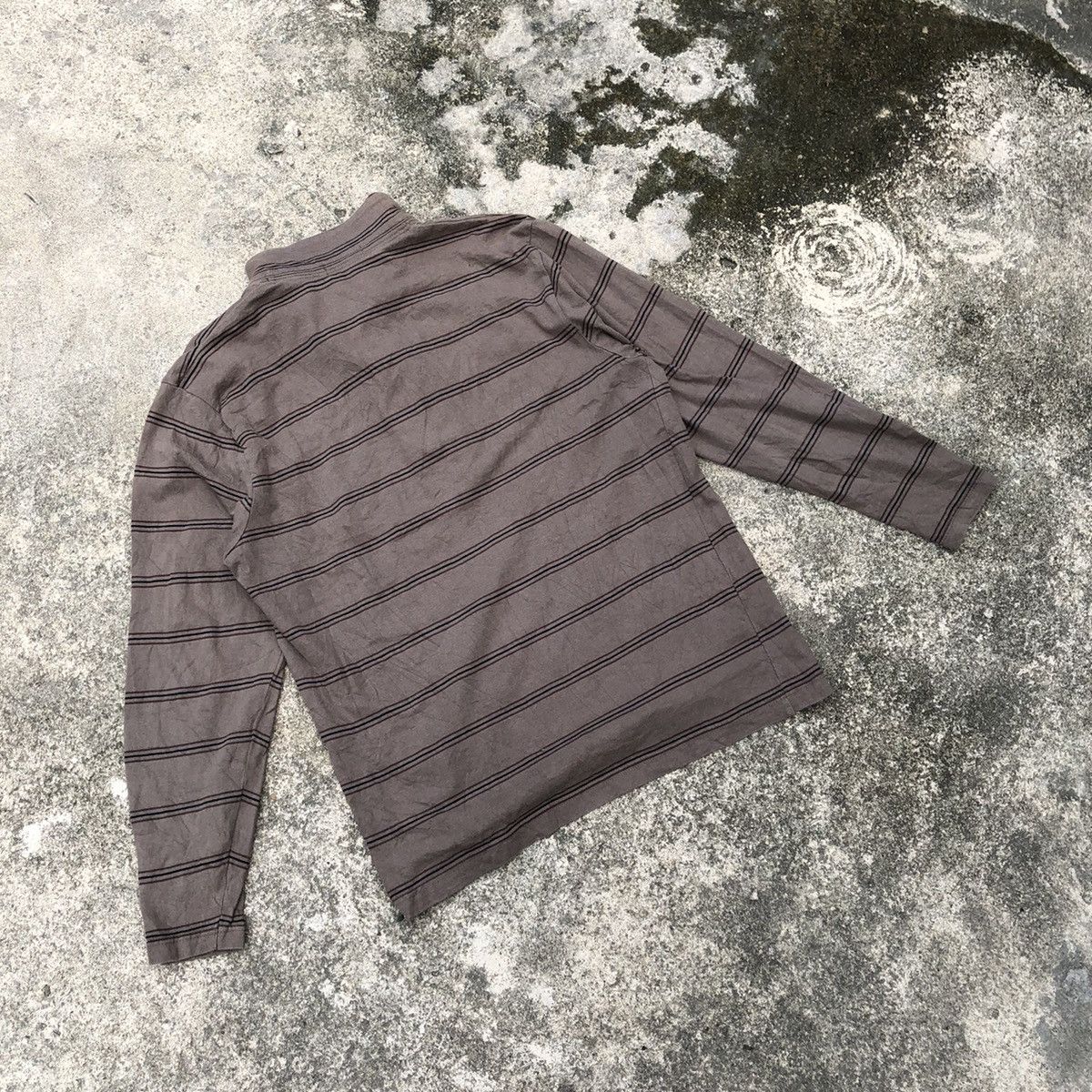 Designer × Vintage × Yohji Yamamoto Vintage Sacsny Y'Saccs Yohji Yamamoto Stripes Polo Shirts Size US M / EU 48-50 / 2 - 4 Thumbnail