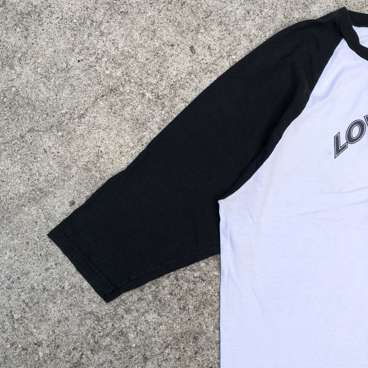 Anvil × Vintage Vintage 90s Lowcard 2 Club Raglan Three Quarter Tee By Anvil Size US XL / EU 56 / 4 - 7 Thumbnail