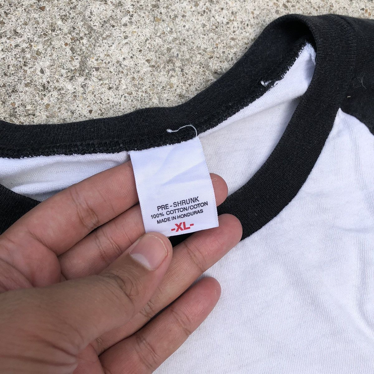 Anvil × Vintage Vintage 90s Lowcard 2 Club Raglan Three Quarter Tee By Anvil Size US XL / EU 56 / 4 - 10 Thumbnail