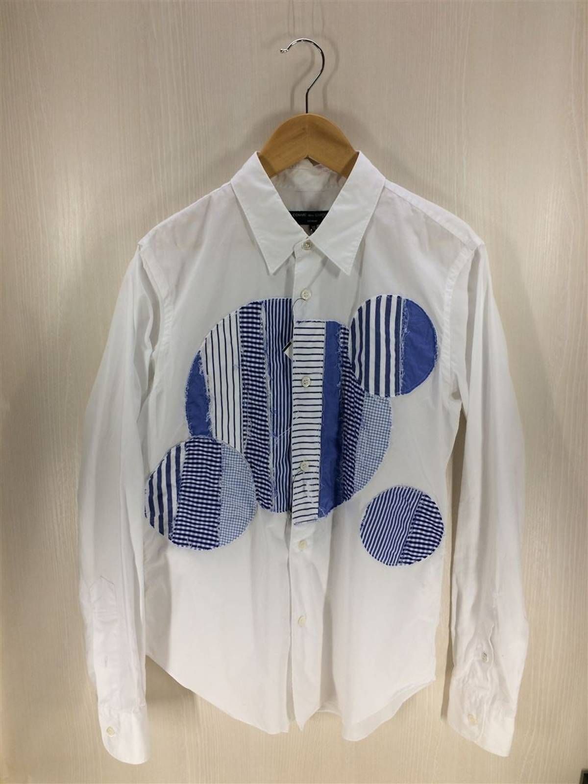 Comme des Garcons × Comme des Garcons Homme × Comme des Garcons Homme Plus Comme Des Garcons Patchwork Shirts Size US XS / EU 42 / 0 - 2 Thumbnail