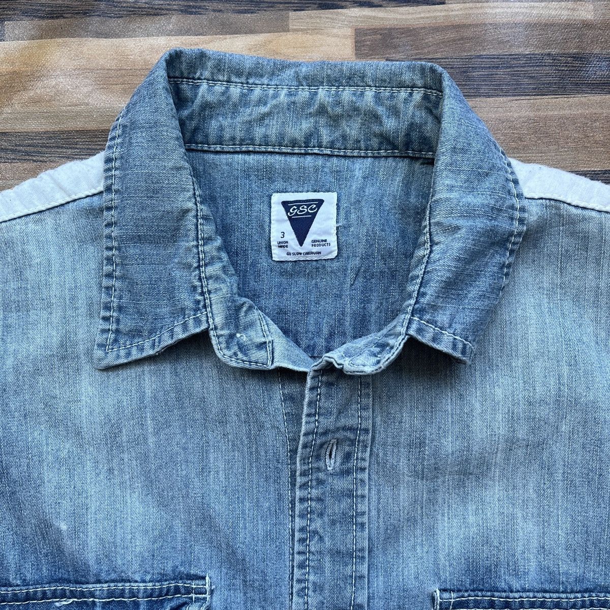 Vintage × go slow caravan Vintage 90s Go Slow Caravan Shirts Buttons Up Size US M / EU 48-50 / 2 - 5 Thumbnail