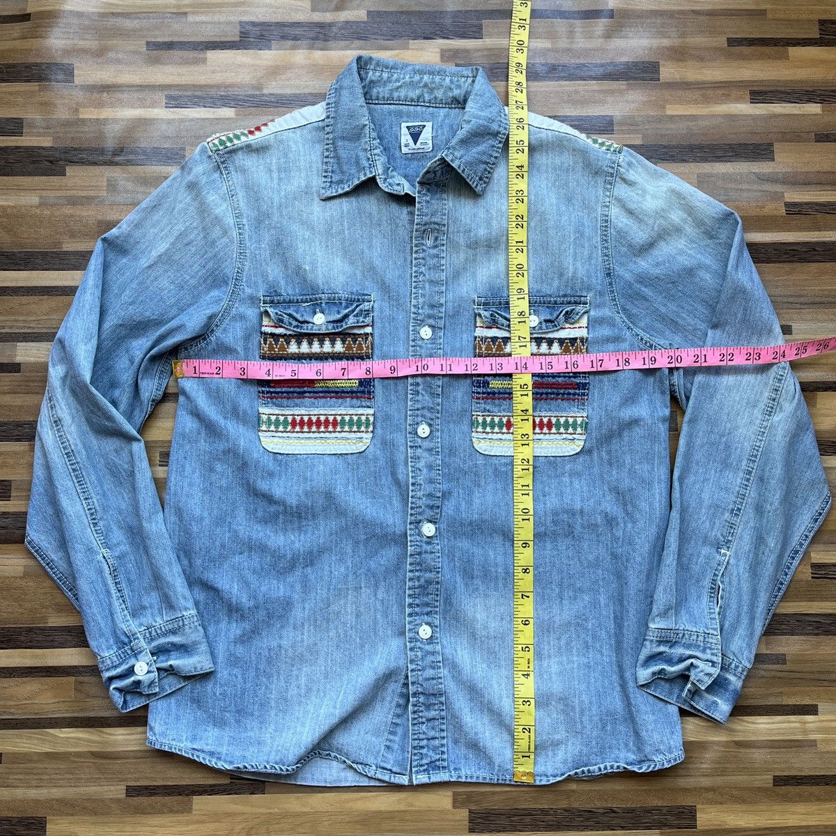 Vintage × go slow caravan Vintage 90s Go Slow Caravan Shirts Buttons Up Size US M / EU 48-50 / 2 - 4 Thumbnail