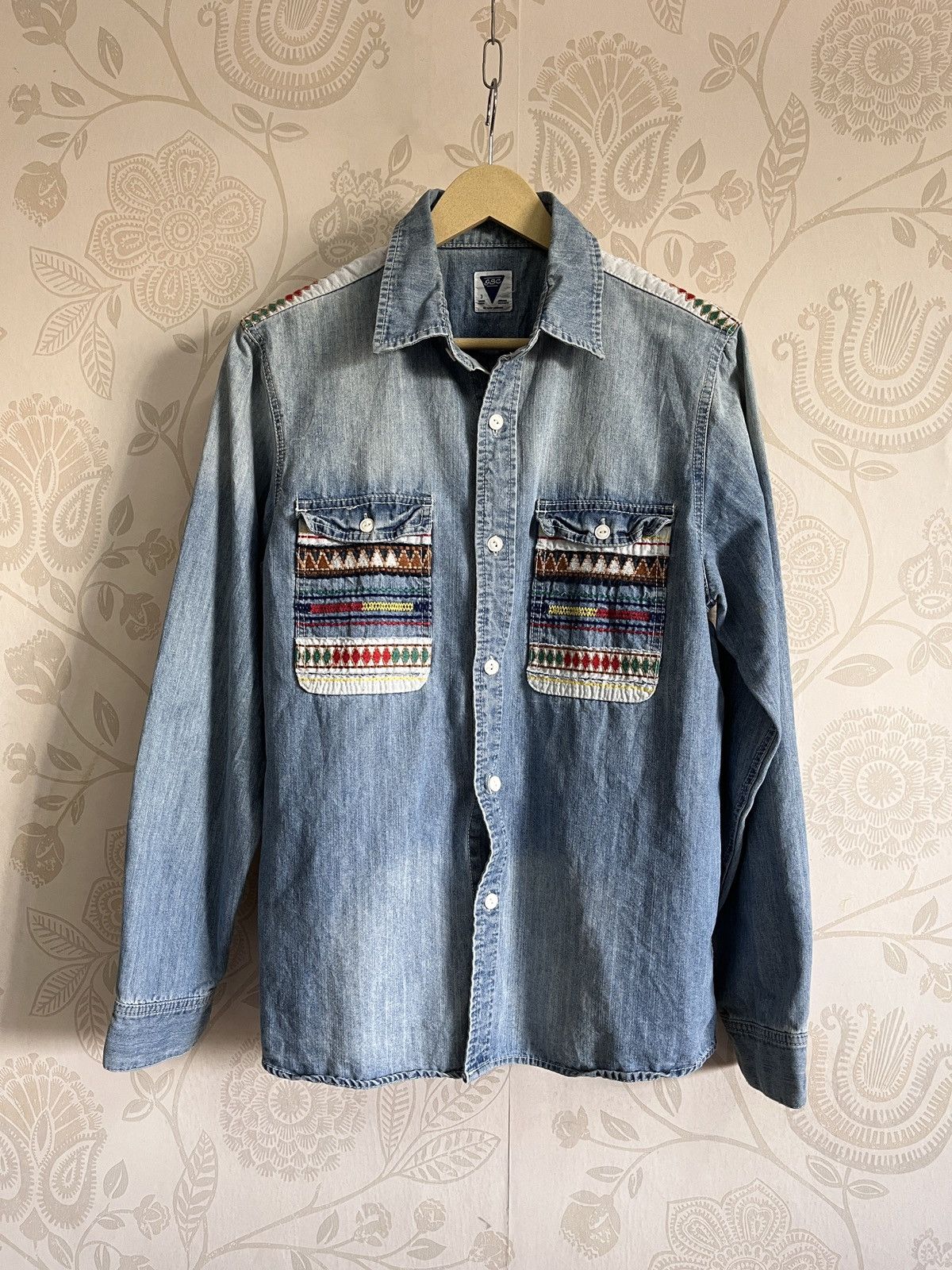 Vintage × go slow caravan Vintage 90s Go Slow Caravan Shirts Buttons Up Size US M / EU 48-50 / 2 - 1 Thumbnail