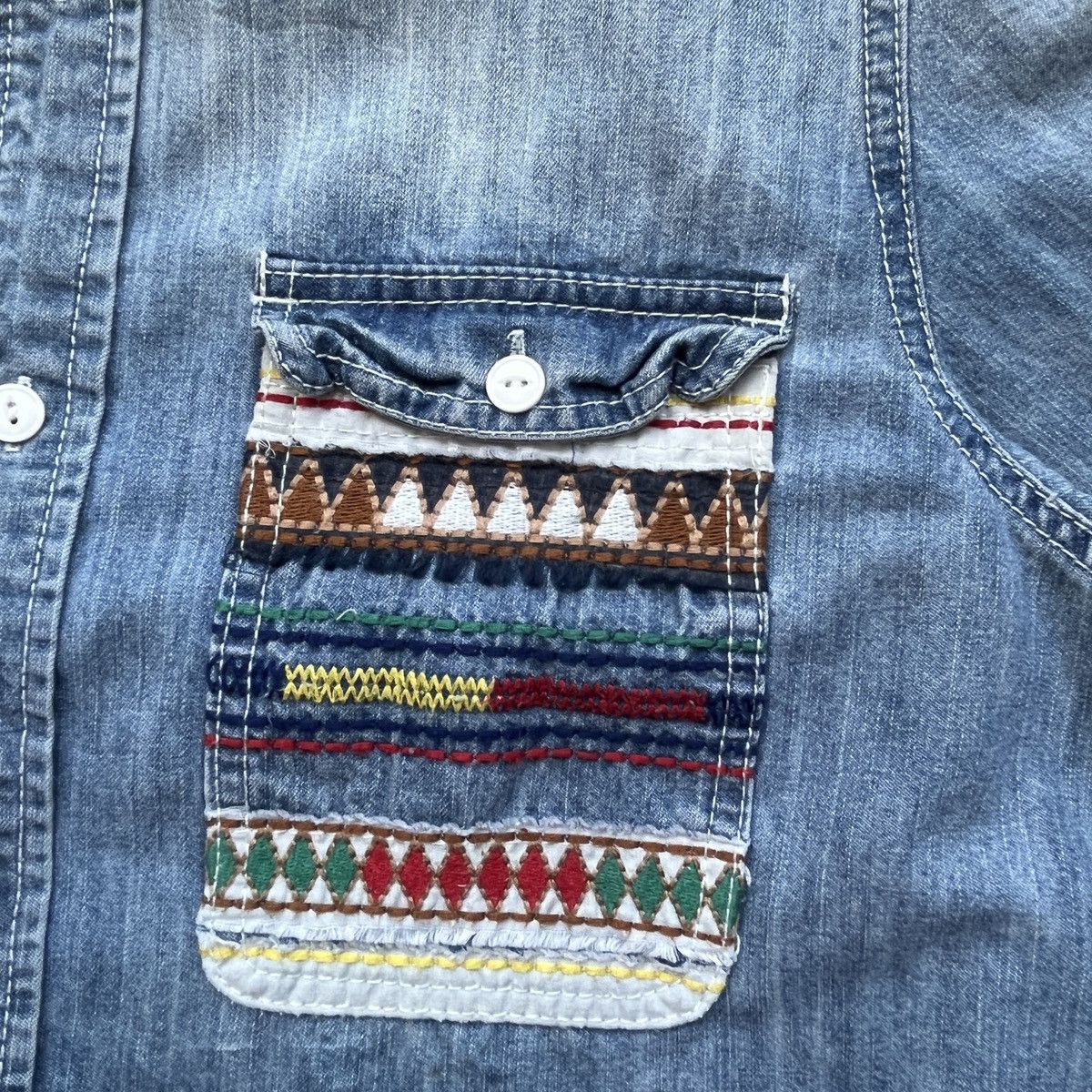 Vintage × go slow caravan Vintage 90s Go Slow Caravan Shirts Buttons Up Size US M / EU 48-50 / 2 - 7 Thumbnail