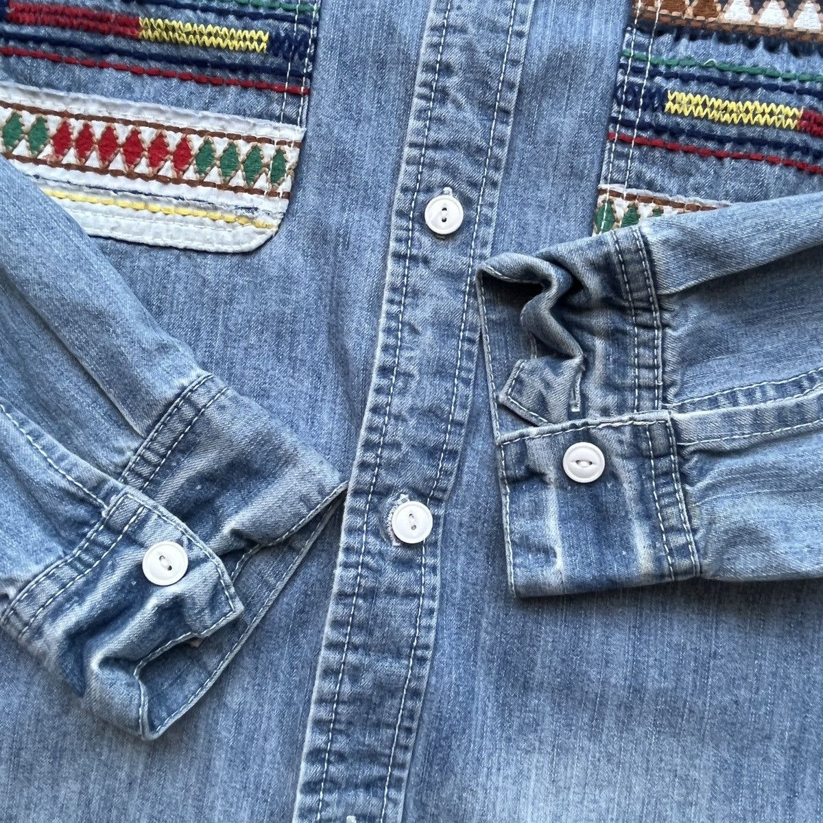Vintage × go slow caravan Vintage 90s Go Slow Caravan Shirts Buttons Up Size US M / EU 48-50 / 2 - 8 Thumbnail