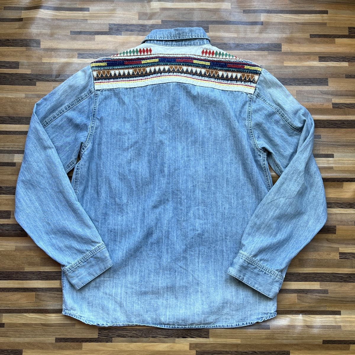 Vintage × go slow caravan Vintage 90s Go Slow Caravan Shirts Buttons Up Size US M / EU 48-50 / 2 - 14 Thumbnail