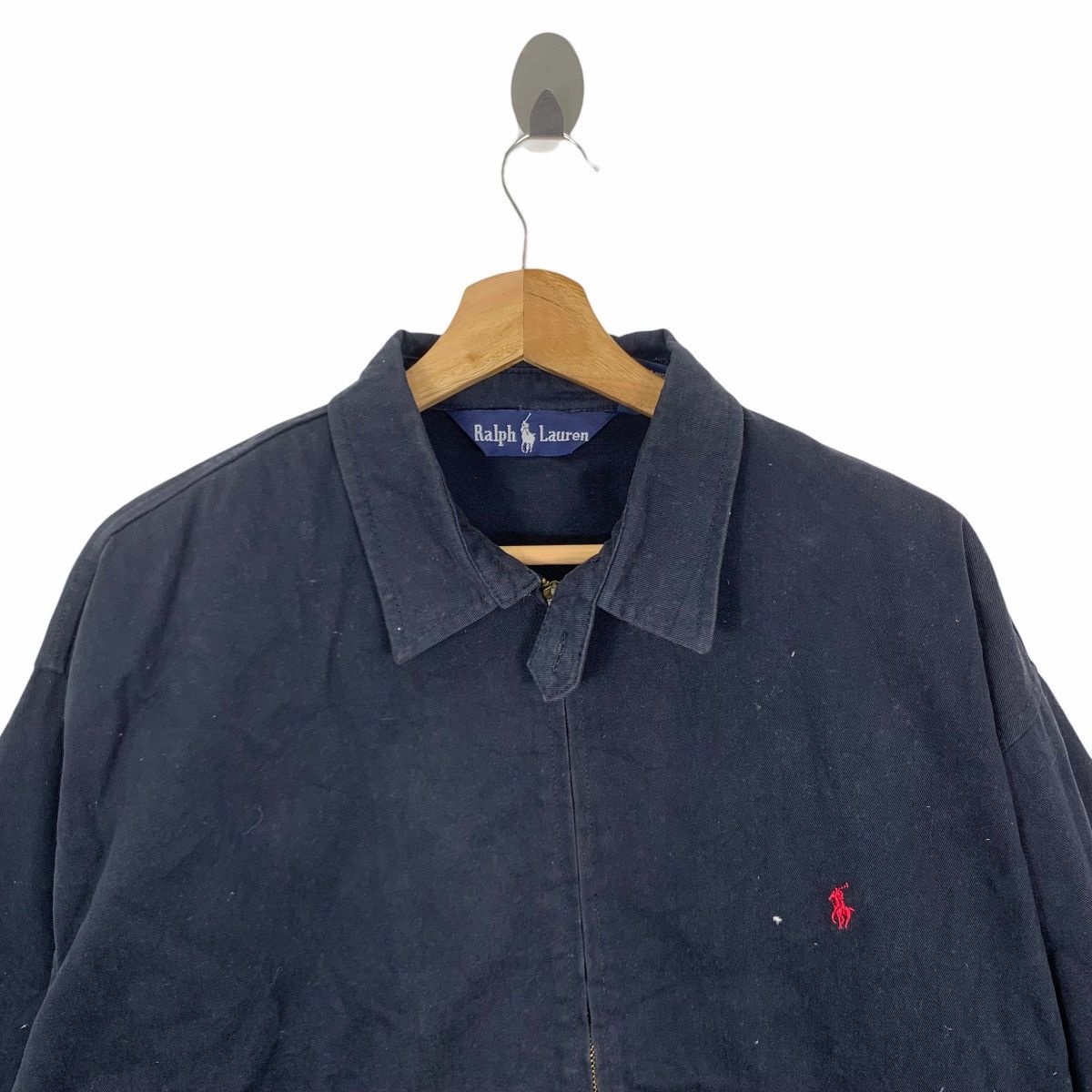 Polo Ralph Lauren × RRL Ralph Lauren × Ralph Lauren Vintage 90s Polo Ralph Lauren Zipper Jacket Size US M / EU 48-50 / 2 - 2 Thumbnail