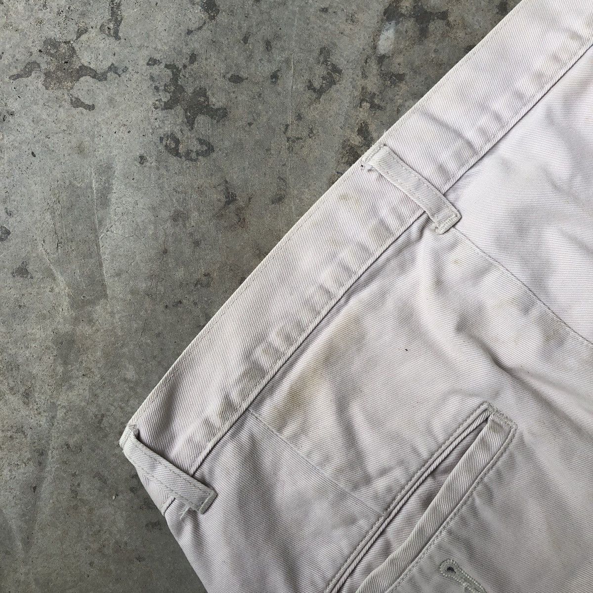 Polo Ralph Lauren × Ralph Lauren 🔥Thrash🔥Distress🔥Polo Chinos USA Made Casual Workers Pants Size US 28 / EU 44 - 18 Thumbnail