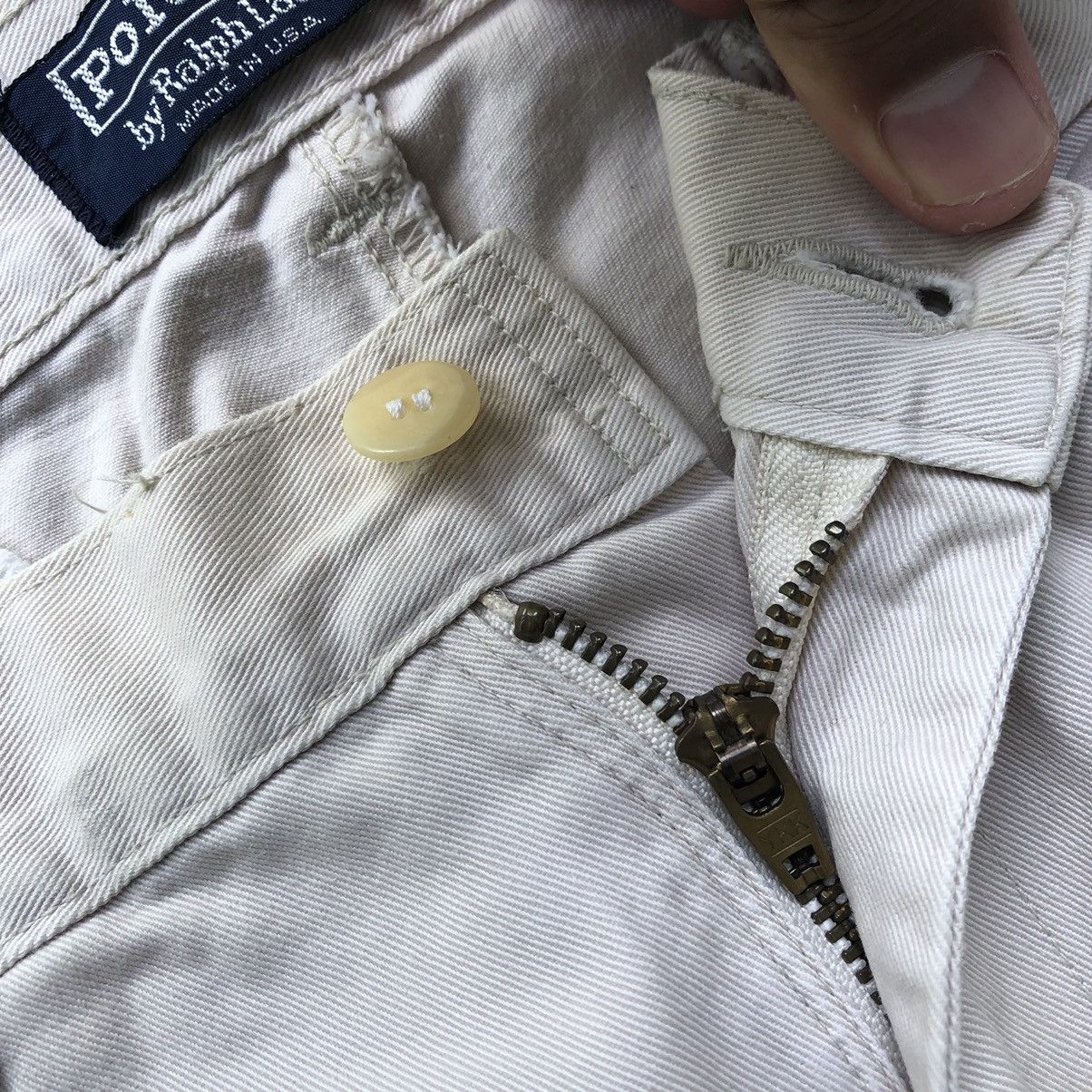 Polo Ralph Lauren × Ralph Lauren 🔥Thrash🔥Distress🔥Polo Chinos USA Made Casual Workers Pants Size US 28 / EU 44 - 21 Thumbnail