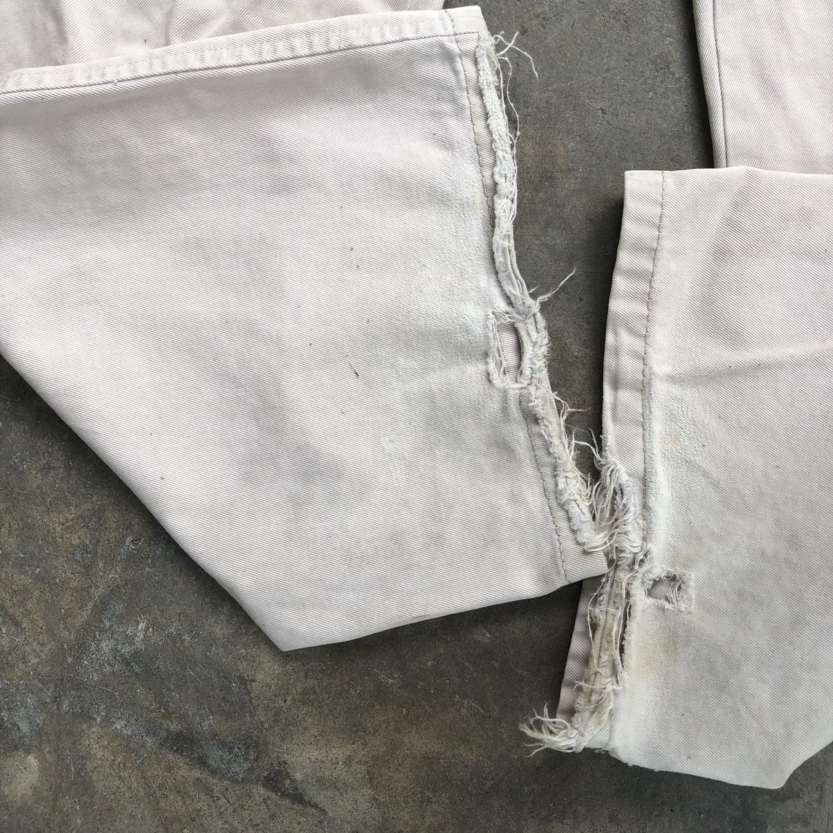 Polo Ralph Lauren × Ralph Lauren 🔥Thrash🔥Distress🔥Polo Chinos USA Made Casual Workers Pants Size US 28 / EU 44 - 13 Thumbnail