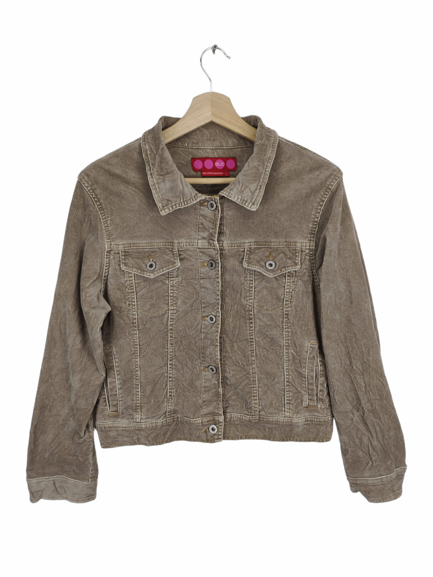 Vintage Vintage Corduroy Jacket Travis Style Size S / US 4 / IT 40 - 1 Thumbnail