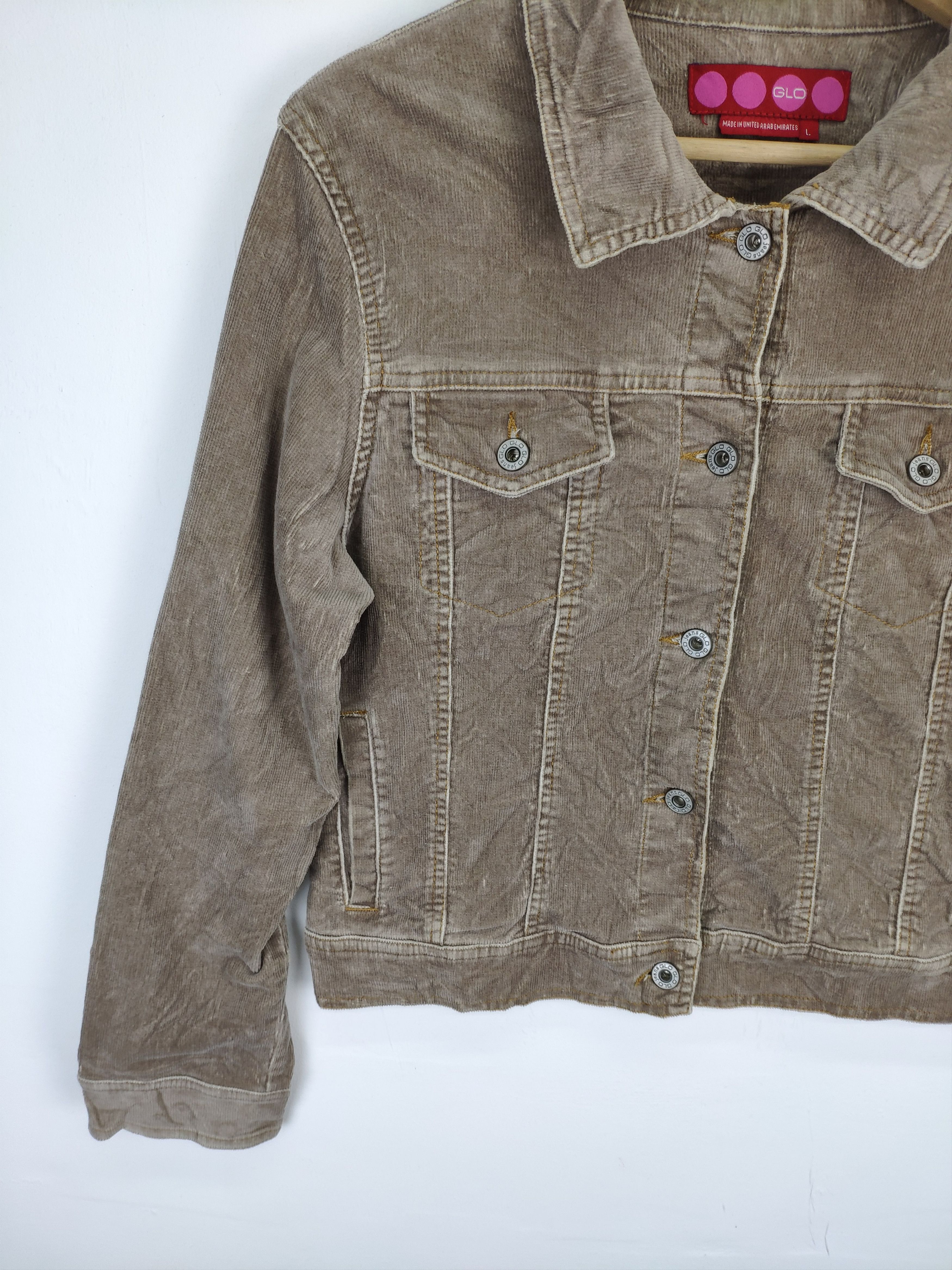 Vintage Vintage Corduroy Jacket Travis Style Size S / US 4 / IT 40 - 7 Thumbnail