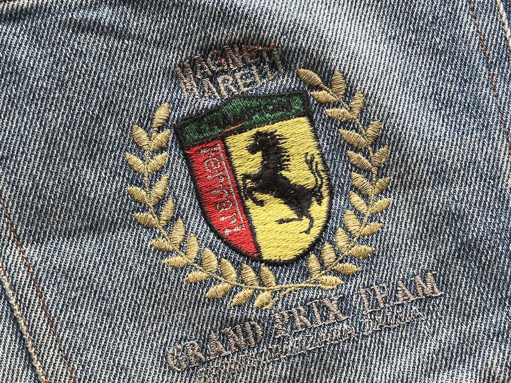 Ferrari × Vintage F1 RACING FERRARI MAGNETI MARELLI DENIM JEANS Size US 30 / EU 46 - 9 Thumbnail