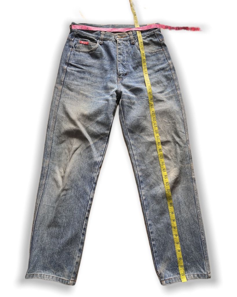 Ferrari × Vintage F1 RACING FERRARI MAGNETI MARELLI DENIM JEANS Size US 30 / EU 46 - 3 Thumbnail