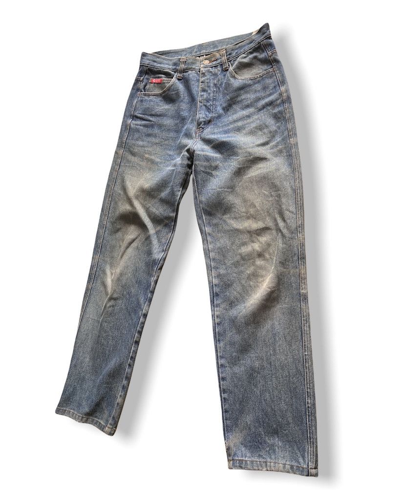 Ferrari × Vintage F1 RACING FERRARI MAGNETI MARELLI DENIM JEANS Size US 30 / EU 46 - 5 Thumbnail