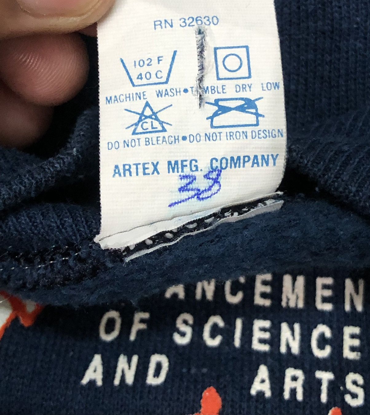 Vintage Vintage 70s Auburn University Crewneck Size US XL / EU 56 / 4 - 7 Thumbnail