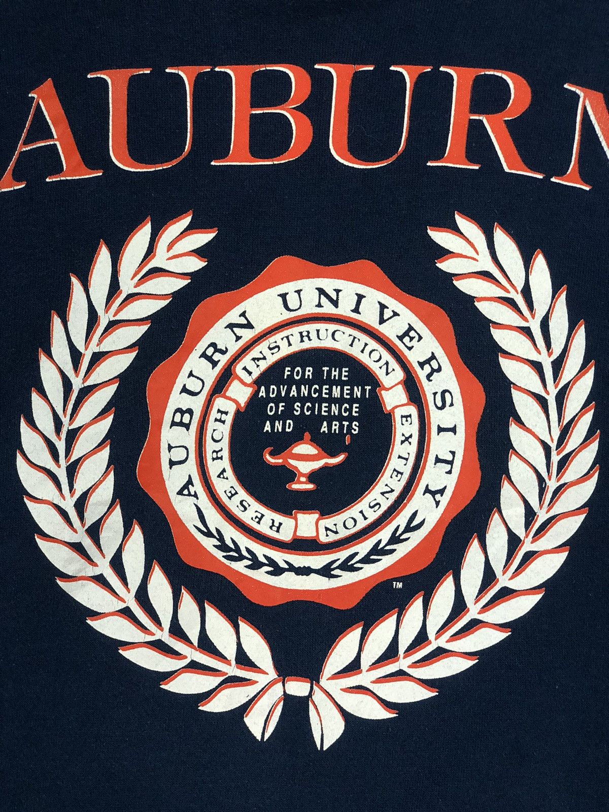 Vintage Vintage 70s Auburn University Crewneck Size US XL / EU 56 / 4 - 5 Thumbnail