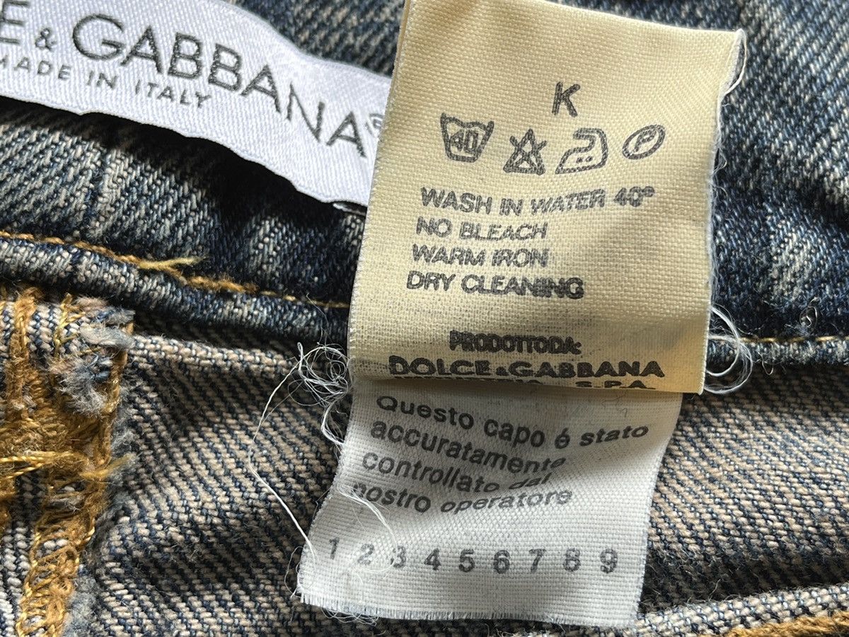Dolce & Gabbana × Vintage DOLCE & GABBANA DESIGNER DENIM JEANS MADE IN ITALY Size US 30 / EU 46 - 8 Thumbnail