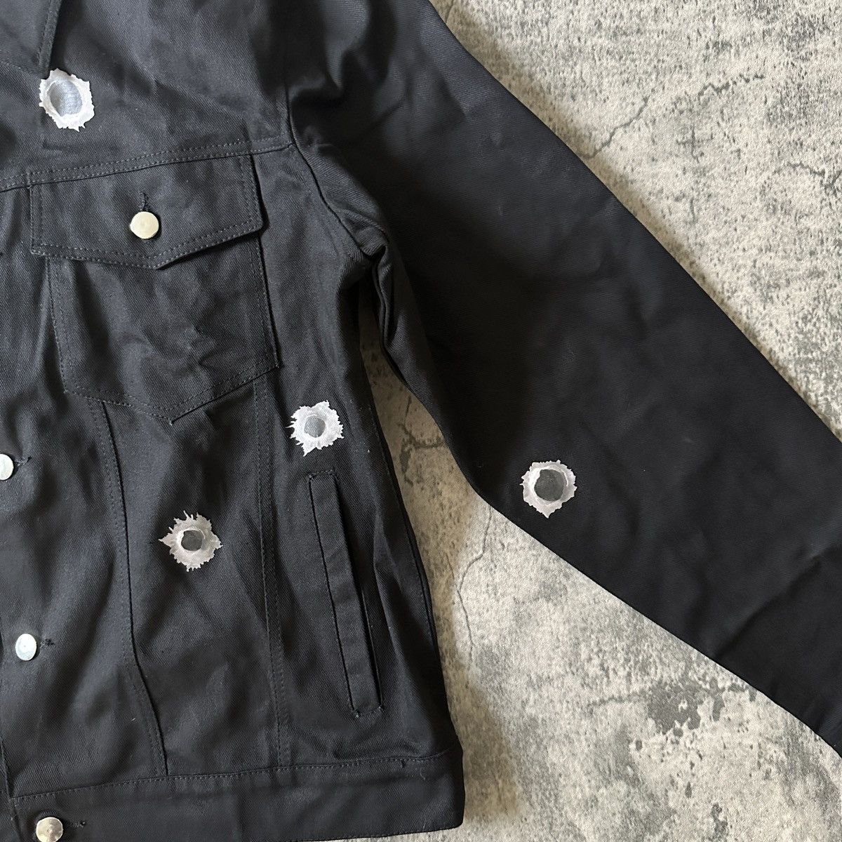 Other RARE RICHIE SOUF BULLET HOLE JACKET Size US M / EU 48-50 / 2 - 3 Thumbnail