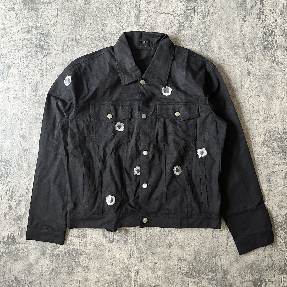 Other RARE RICHIE SOUF BULLET HOLE JACKET Size US M / EU 48-50 / 2 - 1 Thumbnail