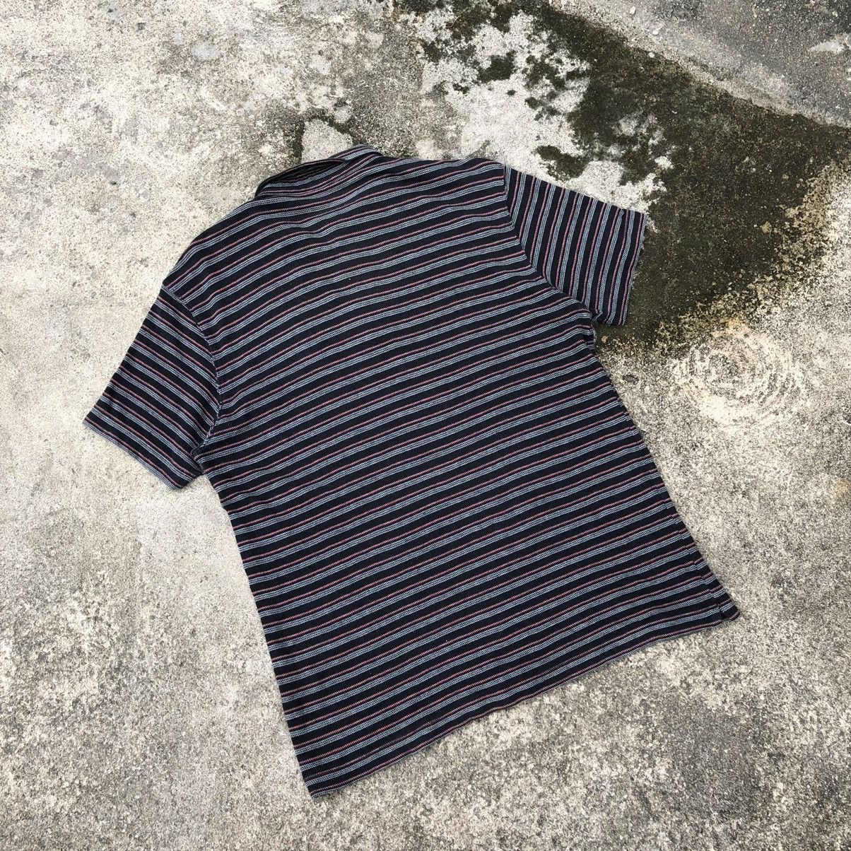Designer × Paul Smith × Vintage Rare Vintage Paul Smith Single Pocket Stripes Polo Shirts Size US S / EU 44-46 / 1 - 3 Thumbnail