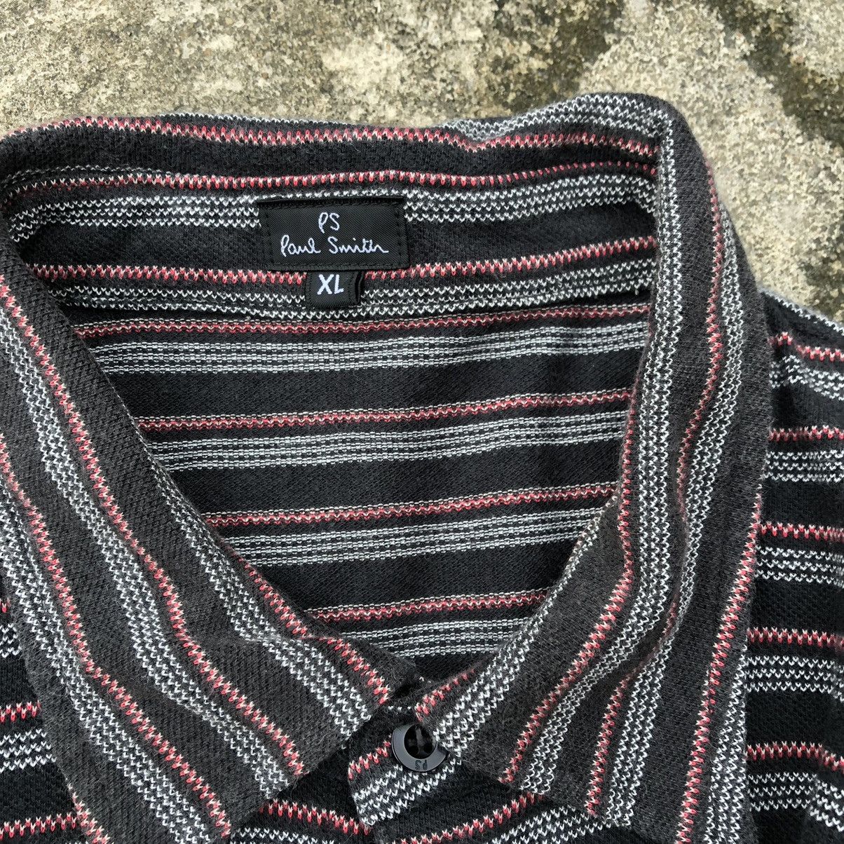 Designer × Paul Smith × Vintage Rare Vintage Paul Smith Single Pocket Stripes Polo Shirts Size US S / EU 44-46 / 1 - 7 Thumbnail