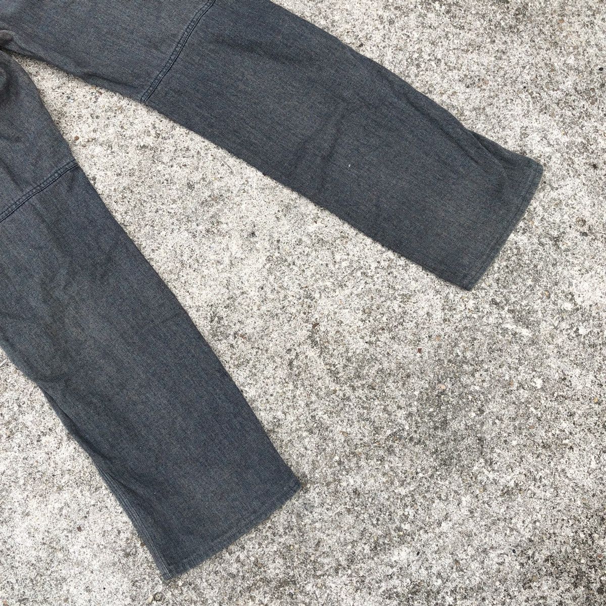 Designer × Karl Helmut × Vintage Karl Helmut Bushpants Styles Patchwork Spellout Denim Jeans Size US 30 / EU 46 - 10 Thumbnail