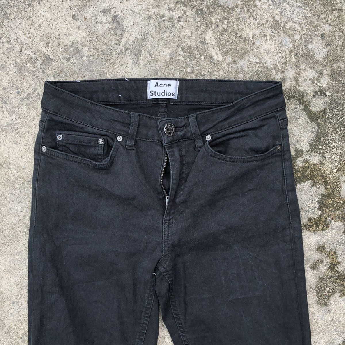 Acne Studios × Japanese Brand × Vintage Rare Vintage ACNE STUDIOS Women Skinny Slim Fit Jeans Size 26" / US 2 / IT 38 - 2 Thumbnail