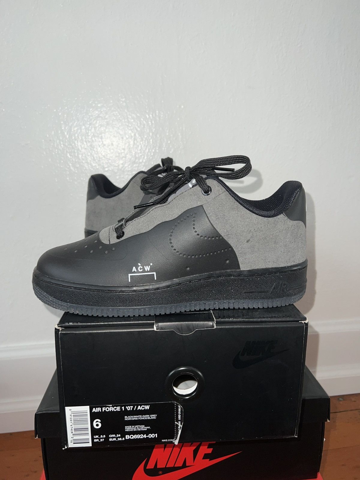 HOT Acw Af1 Nike Force Acw Nike AF1 Low ACW Black