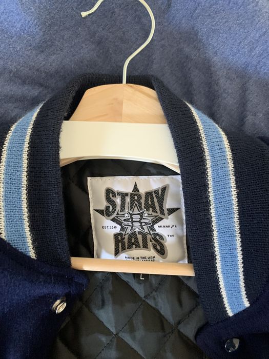 Stray Rats Stray Rats 10 year varsity jacket | Grailed