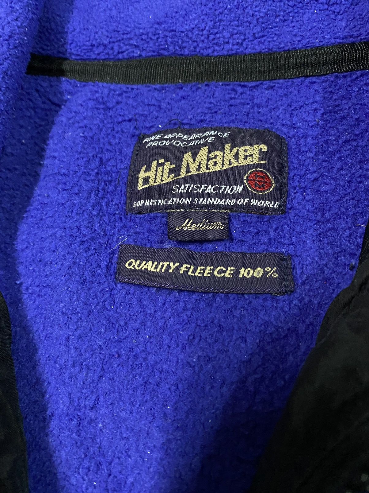 Vintage Hit Maker Fleece Purple Colour Hard to Find Size US M / EU 48-50 / 2 - 5 Thumbnail