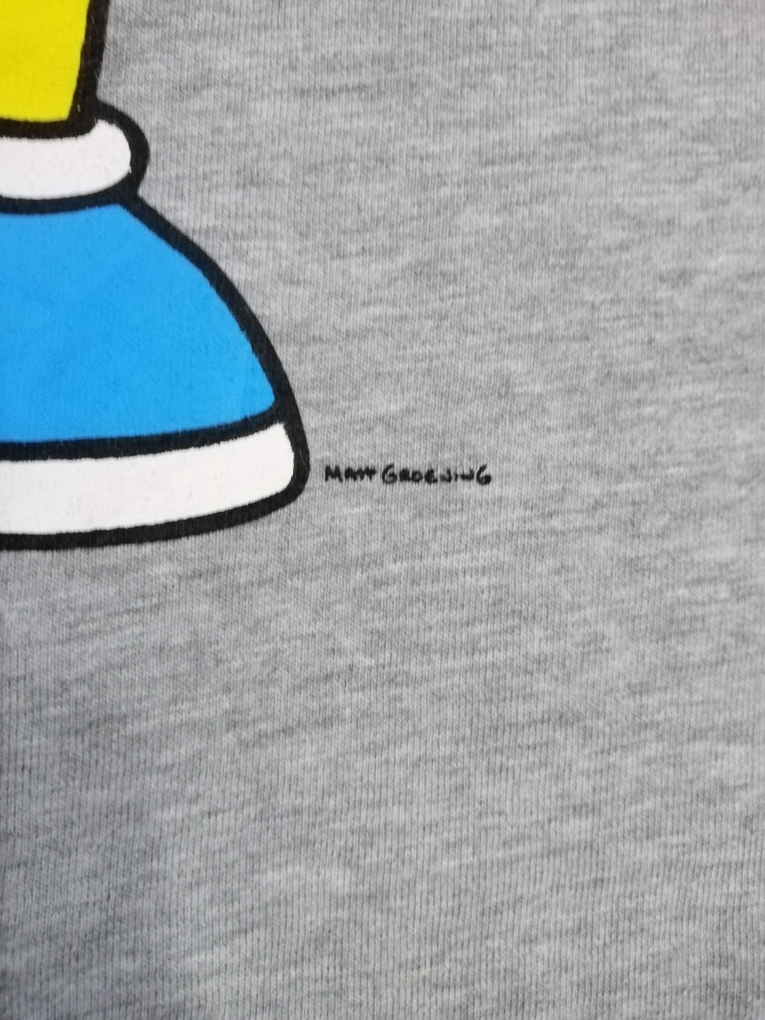 Cartoon Network × The Simpsons Simpsons Bart Long Sleeve Size US M / EU 48-50 / 2 - 3 Thumbnail