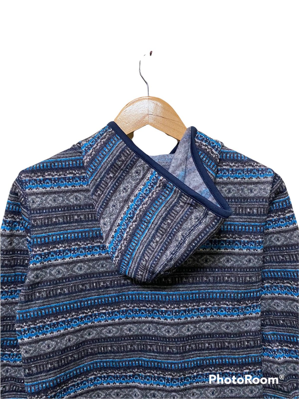 Japanese Brand Zipper Knitwear Navajo Hoodie Associer Size US L / EU 52-54 / 3 - 4 Thumbnail