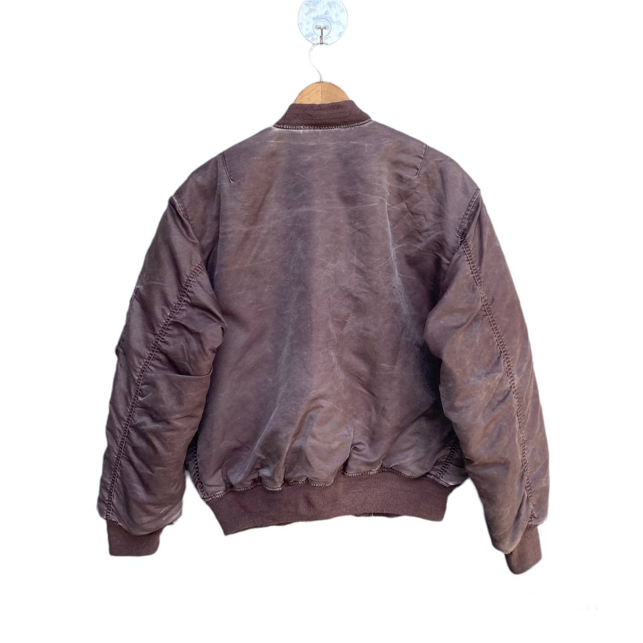 Vintage RARE Vintage Converse bomber jacket sun faded Size US M / EU 48-50 / 2 - 5 Thumbnail