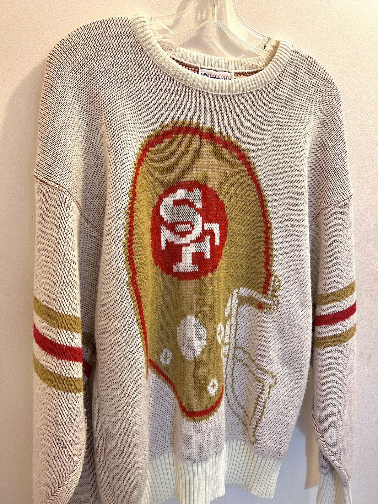 Vintage Vintage San Francisco 49ers Cliff Engle NFL Sweater