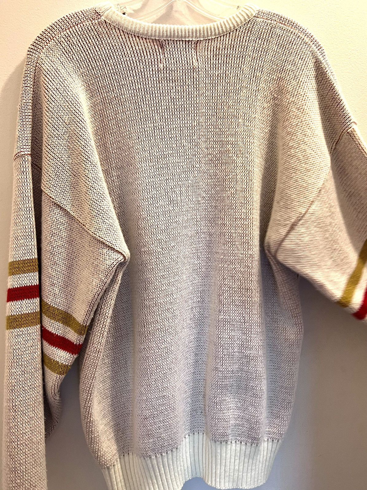 Vintage 80s Cliff Engle popular San Francisco 49ers NFL Pro Line Wool Blend Sweater Med